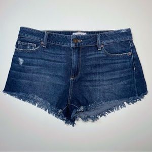 PAIGE Keira jean shorts, size 28